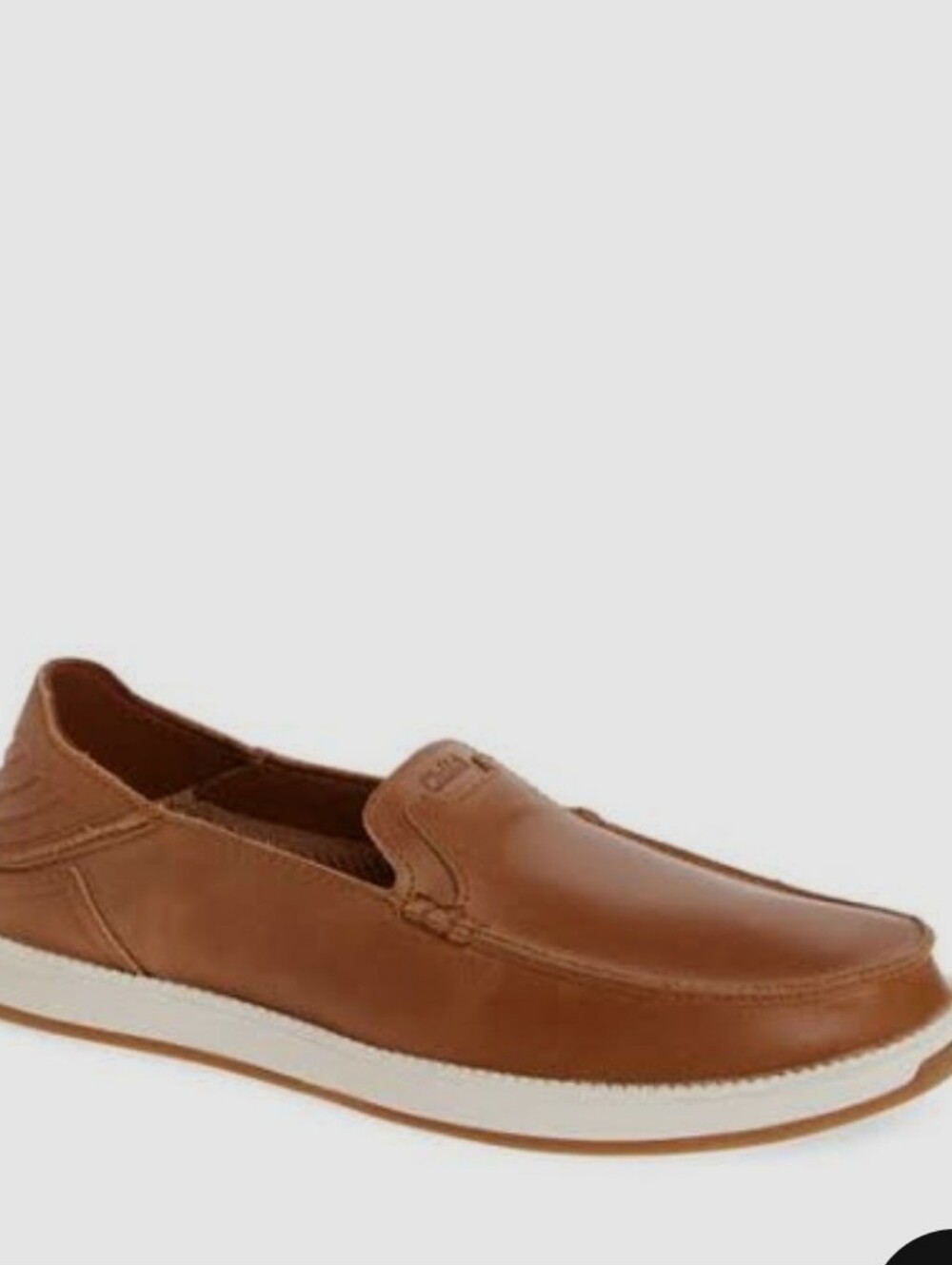 Olukai Men's Casual Slip-On Leather Loafer - Brown